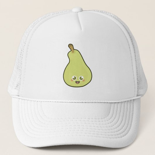 Kawaii Pear Trucker Pet (Voorkant)