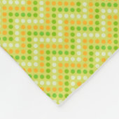 Kawaii Peas in een peul Fleece Deken (Hoek)