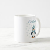 Kawaii Penguin Mok – Chillioze Cup (Voorkant rechts)