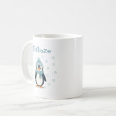 Kawaii Penguin Mok – Chillioze Cup (Voorkant links)