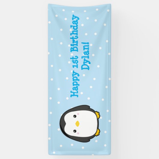 Kawaii Penguin Spandoek (Verticaal)
