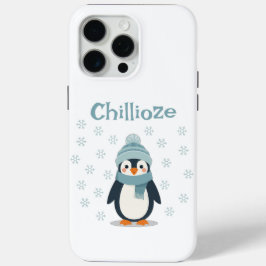 Kawaii Penguin Telefoonhoes – Schattige Winter Hoe iPhone 15 Pro Max Hoesje