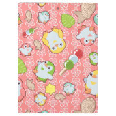 Kawaii Penguins en Wagashi Klembord (Achterkant)