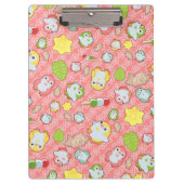 Kawaii Penguins en Wagashi Klembord (Voorkant)