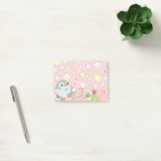 Kawaii Penguins en Wagashi Post-it® Notes (Kantoor)