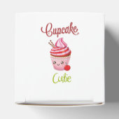 Kawaii Peppermint Surprise Cupcakes Bedankdoosjes (Bovenkant)