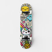 Kawaii Persoonlijk Skateboard (Voorkant)