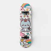 Kawaii Persoonlijk Skateboard (Voorkant)