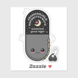 Kawaii Pil Spirit's Bord Sticker