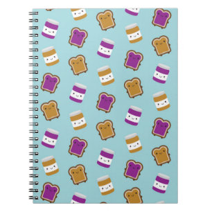 Kawaii Pindakaas & Jam Sandwich Koppel Notitieboek