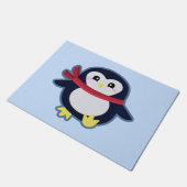 Kawaii pinguin deurmat (Schuin)