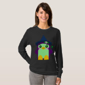 Kawaii Pinguïn Heks T-shirt (Voorkant volledig)