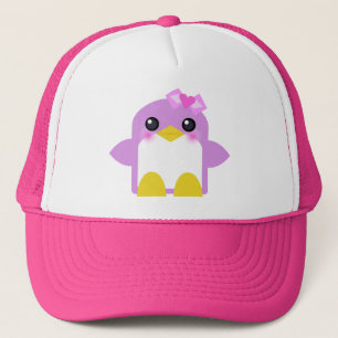 kawaii pinguïn meisje roze sweety tweety trucker pet