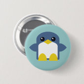kawaii pinguin sweety tweety ronde button 5,7 cm (Voorkant /achterkant)