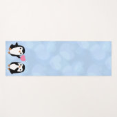 Kawaii pinguïns in liefde yoga mat (Voorkant (horizontaal))
