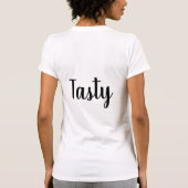 Kawaii Pink Boba Tea T-Shirt | Cute Smiling Bubble (Achterkant)