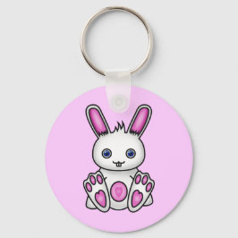 Kawaii Pink Bunny Sleutelhanger