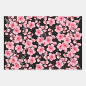 kawaii pink cherry blossoms inpakpapier vel (Voorkant 3)