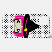 Kawaii Pink Haire Witch Air Case (Achterkant (horizontaal))