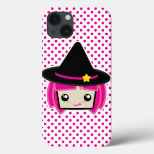 Kawaii Pink Haire Witch iPad Mini Case