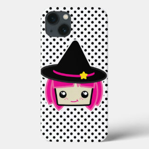 Kawaii Pink Haire Witch iPad Mini Case