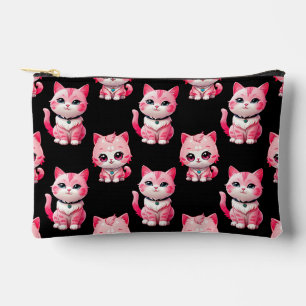 Kawaii Pink Kitty Cats Design Etui
