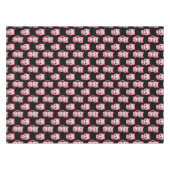 Kawaii Pink Kitty Cats Design Tafelkleed (Voorkant (Horizontaal))