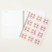 Kawaii Pink Kitty Daily Planner - Cute Coquette  (Display)