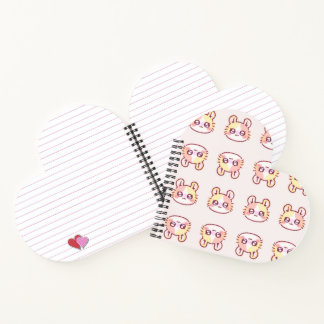 Kawaii Pink Kitty Daily Planner - Cute Coquette  Notitieboek