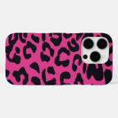 Kawaii Pink Leopard kerstcadeau Case-Mate iPhone Case (Achterkant (horizontaal))