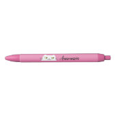 Kawaii Pink Zwarte Inkt Pen (Voorkant)