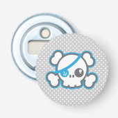 Kawaii Pirate Skull Bottle Opener (Voorkant)