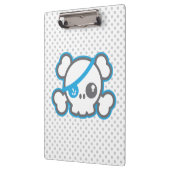 Kawaii Pirate Skull Clip Board Klembord (Links)