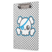 Kawaii Pirate Skull Clip Board Klembord (Links)