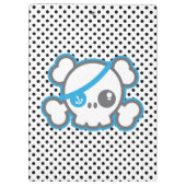 Kawaii Pirate Skull Clip Board Klembord (Achterkant)