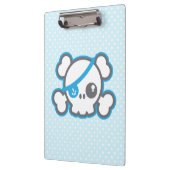 Kawaii Pirate Skull Clip Board Klembord (Links)