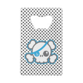 Kawaii Pirate Skull Creditcard Bottle Open Creditkaart Flessenopener (Achterkant)