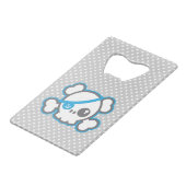 Kawaii Pirate Skull Creditcard Bottle Open Creditkaart Flessenopener (Achterkant Gekanteld)