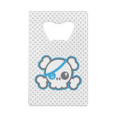 Kawaii Pirate Skull Creditcard Bottle Open Creditkaart Flessenopener (Achterkant)