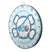 Kawaii Pirate Skull Dart Board Dartbord (Voorkant Rechts)