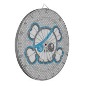 Kawaii Pirate Skull Dart Board Dartbord (Voorkant Links)