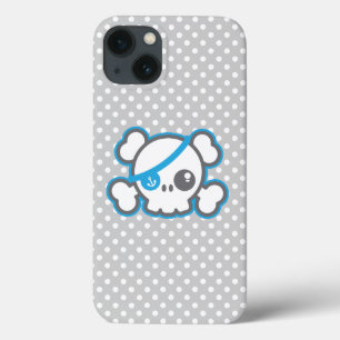 Kawaii Pirate Skull-draagtas Case-Mate iPhone Case
