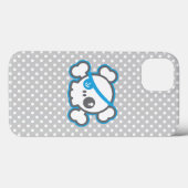 Kawaii Pirate Skull-draagtas Case-Mate iPhone Case (Achterkant (horizontaal))