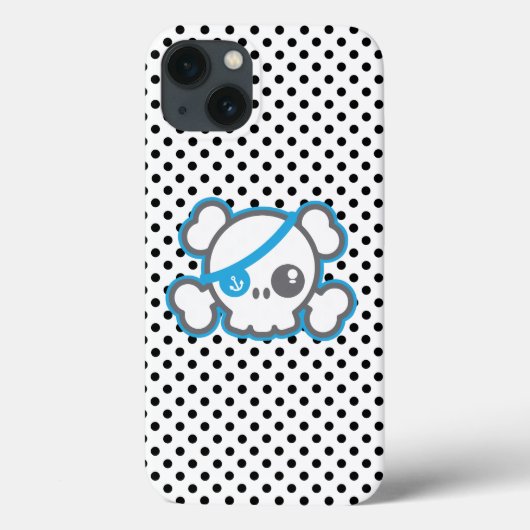Kawaii Pirate Skull-draagtas Case-Mate iPhone Case (Achterkant)