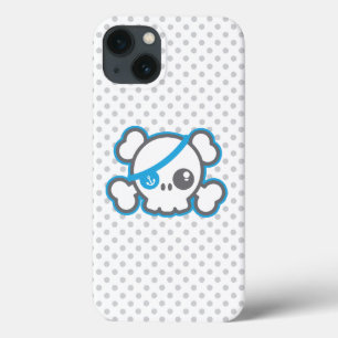 Kawaii Pirate Skull-draagtas Case-Mate iPhone Case