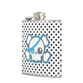 Kawaii Pirate Skull Flask Heupfles (Links)