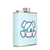 Kawaii Pirate Skull Flask Heupfles (Rechts)