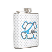 Kawaii Pirate Skull Flask Heupfles (Rechts)