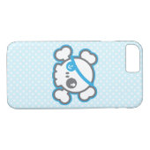 Kawaii Pirate Skull iPhone Case (Achterkant (Horizontaal))