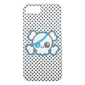 Kawaii Pirate Skull iPhone Case (Achterkant)